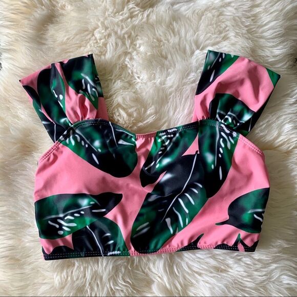 Blogger Favorite Tropical Bikini Top!!! - Picture 1 of 3